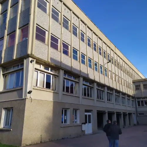 Chantier démolition Lycée Agricole Roanne Chervé