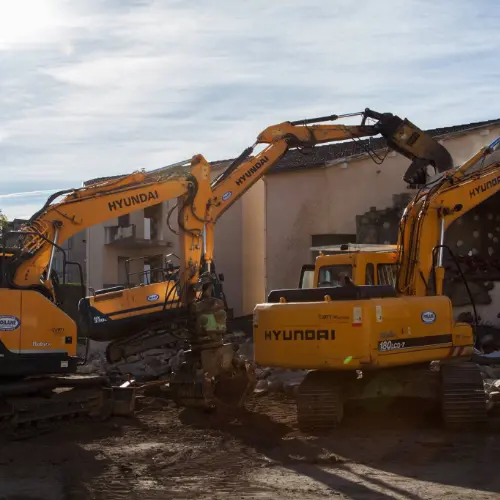Chantier de démolition Foch Sully Roanne