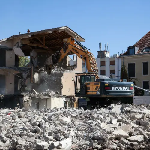 Chantier de démolition Foch Sully Roanne