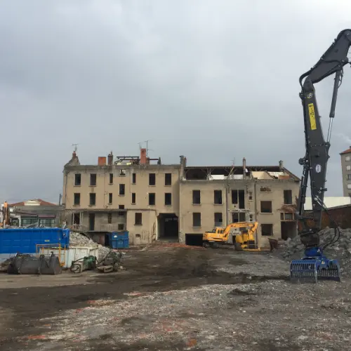 Chantier de démolition Foch Sully Roanne