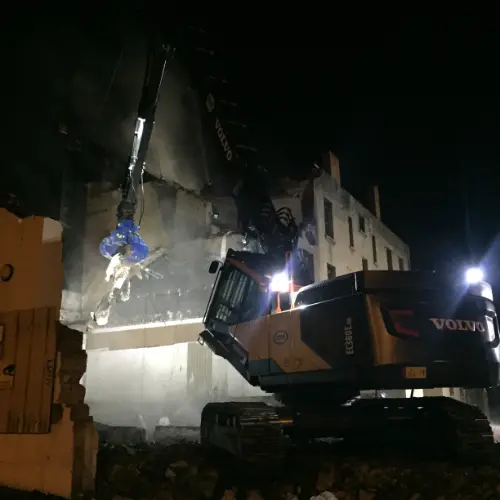 Chantier de démolition Foch Sully Roanne