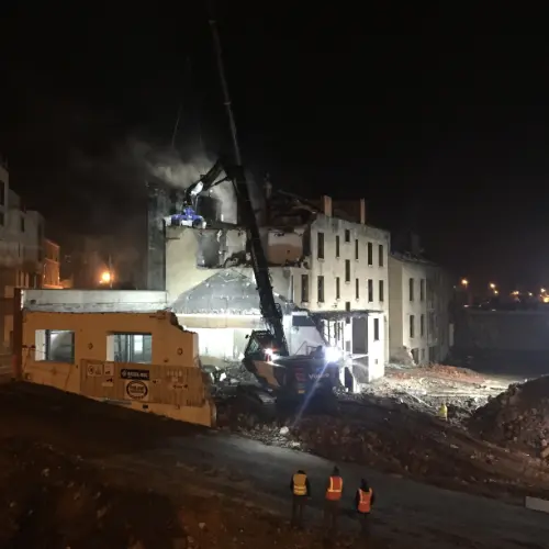 Chantier de démolition Foch Sully Roanne