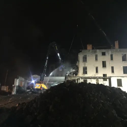 Chantier de démolition Foch Sully Roanne
