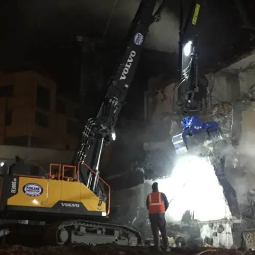 Chantier de démolition Foch Sully Roanne