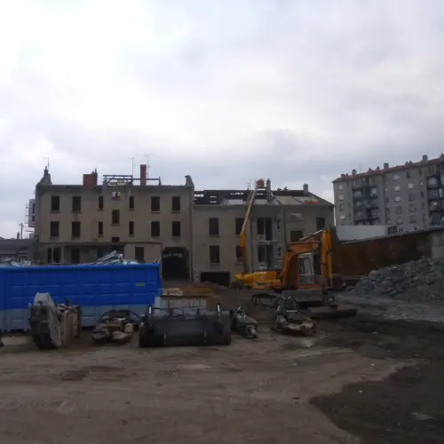 Chantier de démolition Foch Sully Roanne