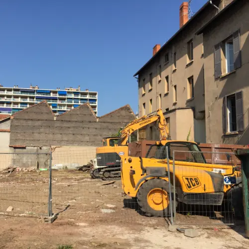 Chantier de démolition Foch Sully Roanne