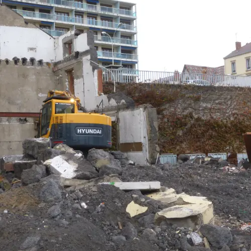 Chantier de démolition Foch Sully Roanne