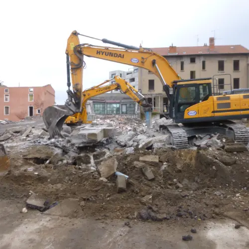 Chantier de démolition Foch Sully Roanne