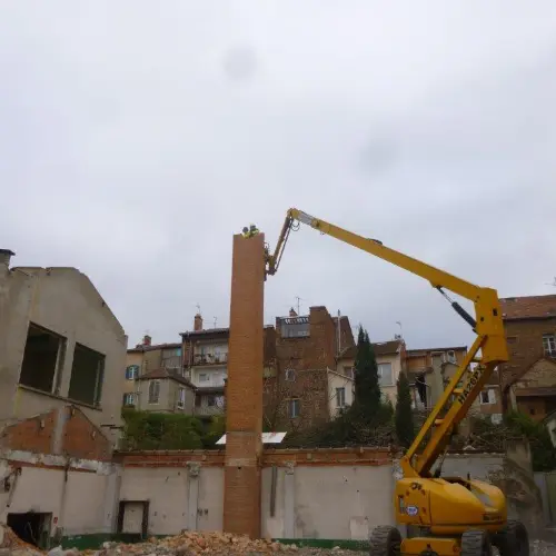 Chantier de démolition Foch Sully Roanne
