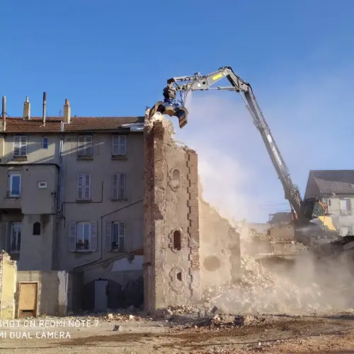 Chantier de démolition Foch Sully Roanne