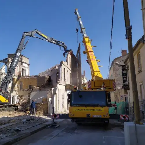 Chantier de démolition Foch Sully Roanne