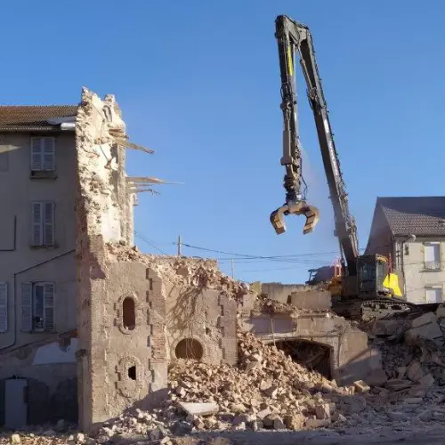 Chantier de démolition Foch Sully Roanne