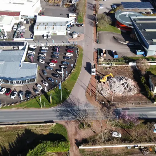 Chantier de démolition Saint-Nizier-Sous-Charlieu