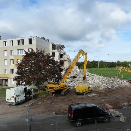 Démolition Le Marly - Bâtiment F