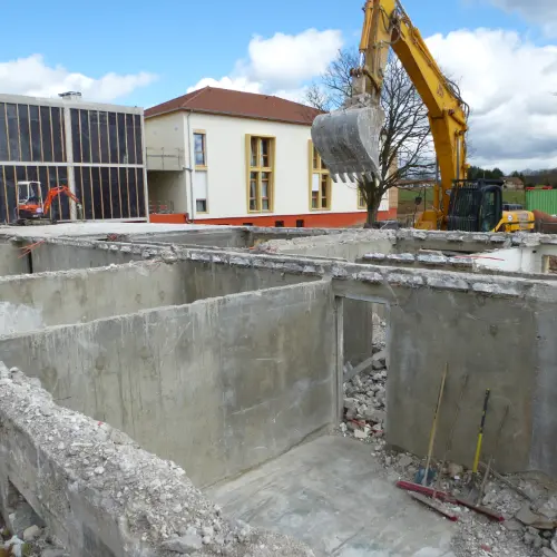Démolition Semur-en-Brionnais