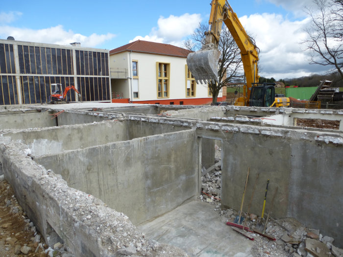 Chantier démolition