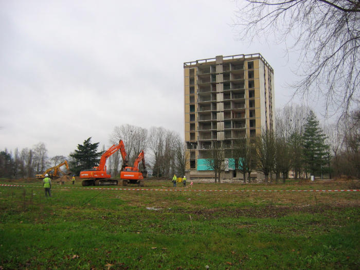 Chantier démolition