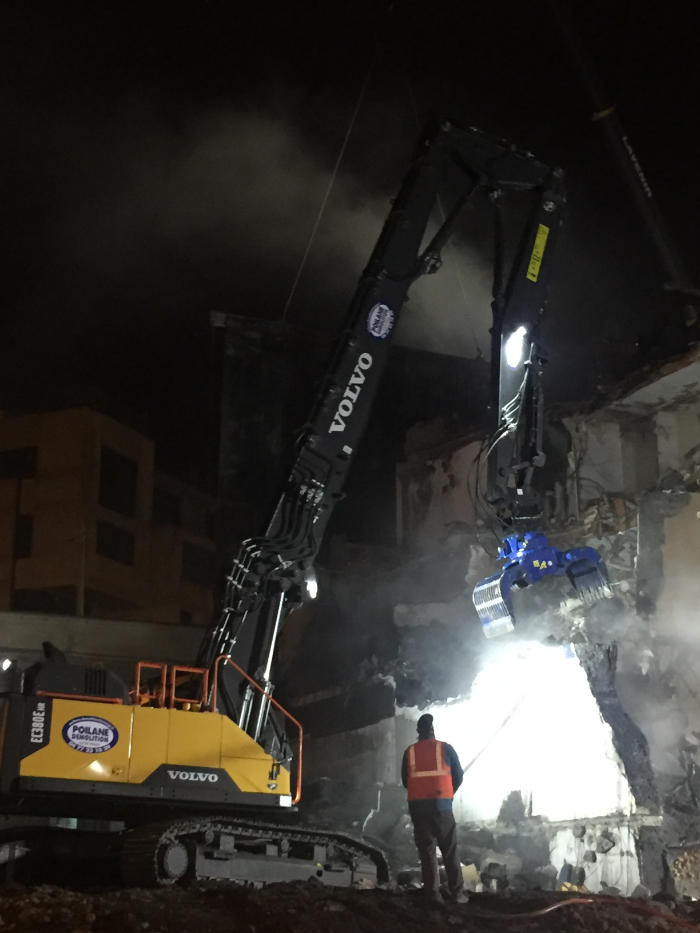 Chantier démolition Foch Sully Roanne 5