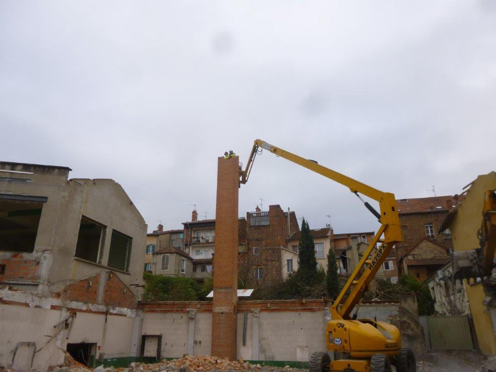 Chantier démolition Foch Sully Roanne 22