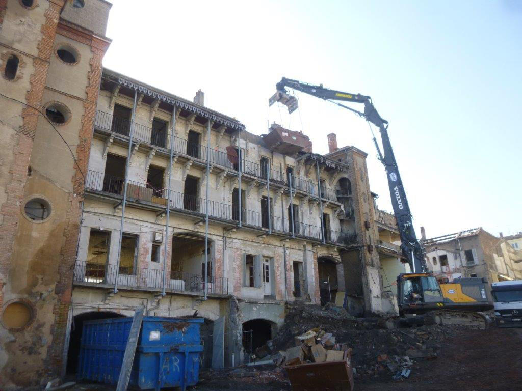 Chantier démolition Foch Sully Roanne 23